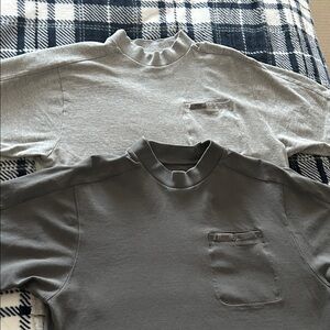 FIGS PRO Gray and Dark Gray Shirts